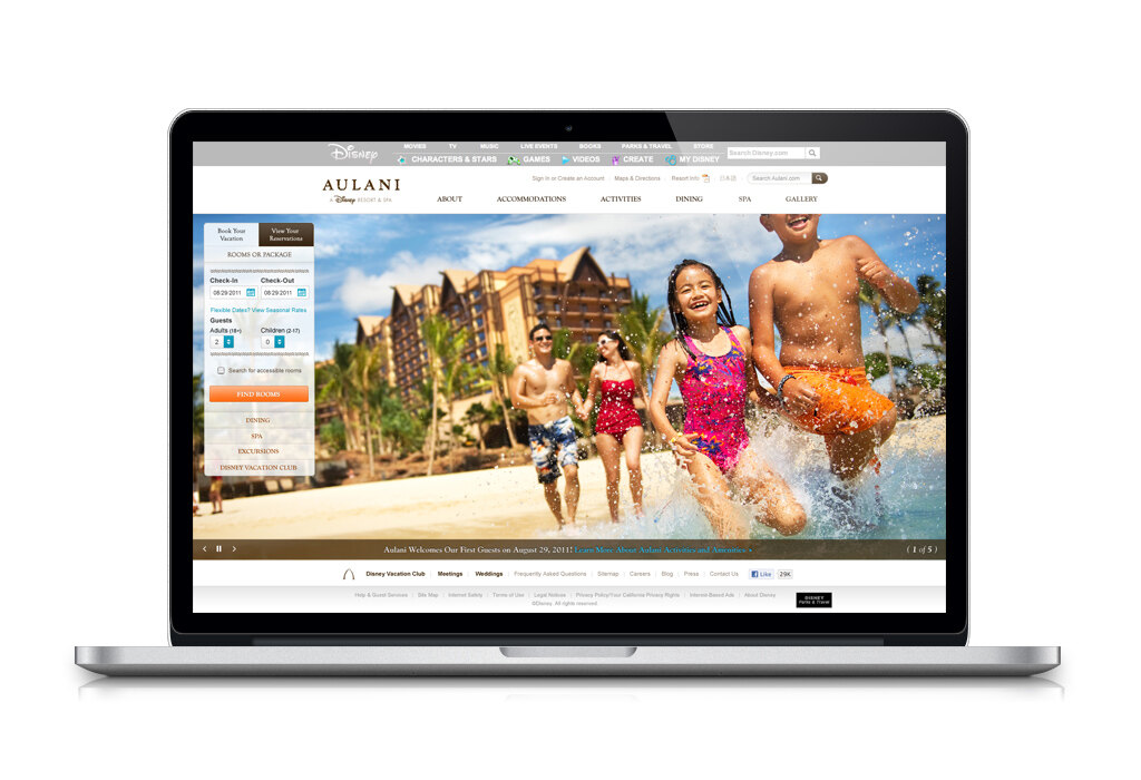 Aulani family beach lifestyle imagery
