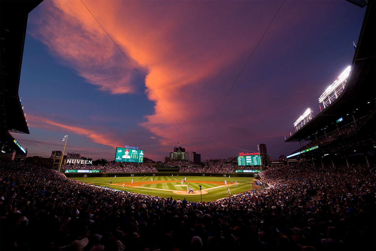 Wrigley Field, the parting shot from the No Love Lost feature